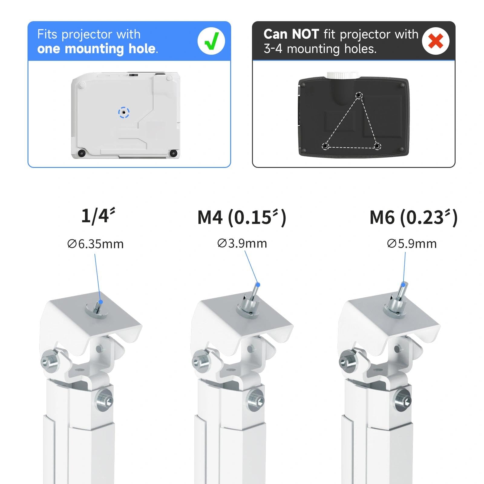 Amazon | suptek プロジェクター天吊り金具 MINIプロジェクター