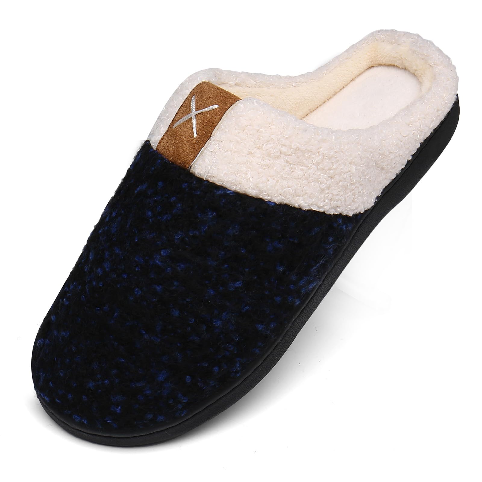 Mishansha Pantofole Donna Uomo Memory Foam in Caldo Cotone Scarpe da Casa