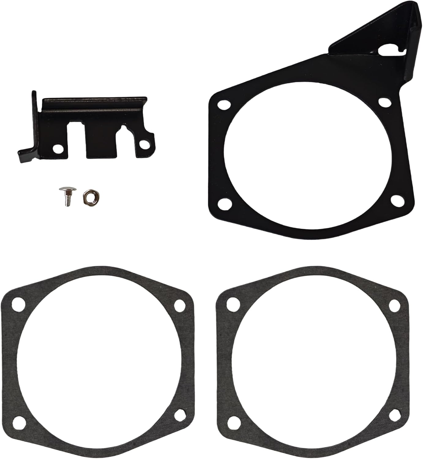 4-Bolt Throttle Cable Bracket Intakes 92MM-102MM Replacement for L-S L-S2 L-S3 L-S6 L-S7 Replaces 81001 81002 81003 81007 81012 81042 81043 81044