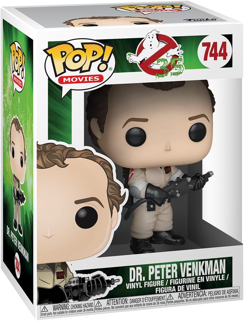 Funko Pop! Movies: Ghostbusters-Dr. Peter Venkman - Collectable Vinyl Figure - Gift Idea - Official Merchandise - Toys for Kids & Adults - Horror Fans - Model Figure for Collectors and Display