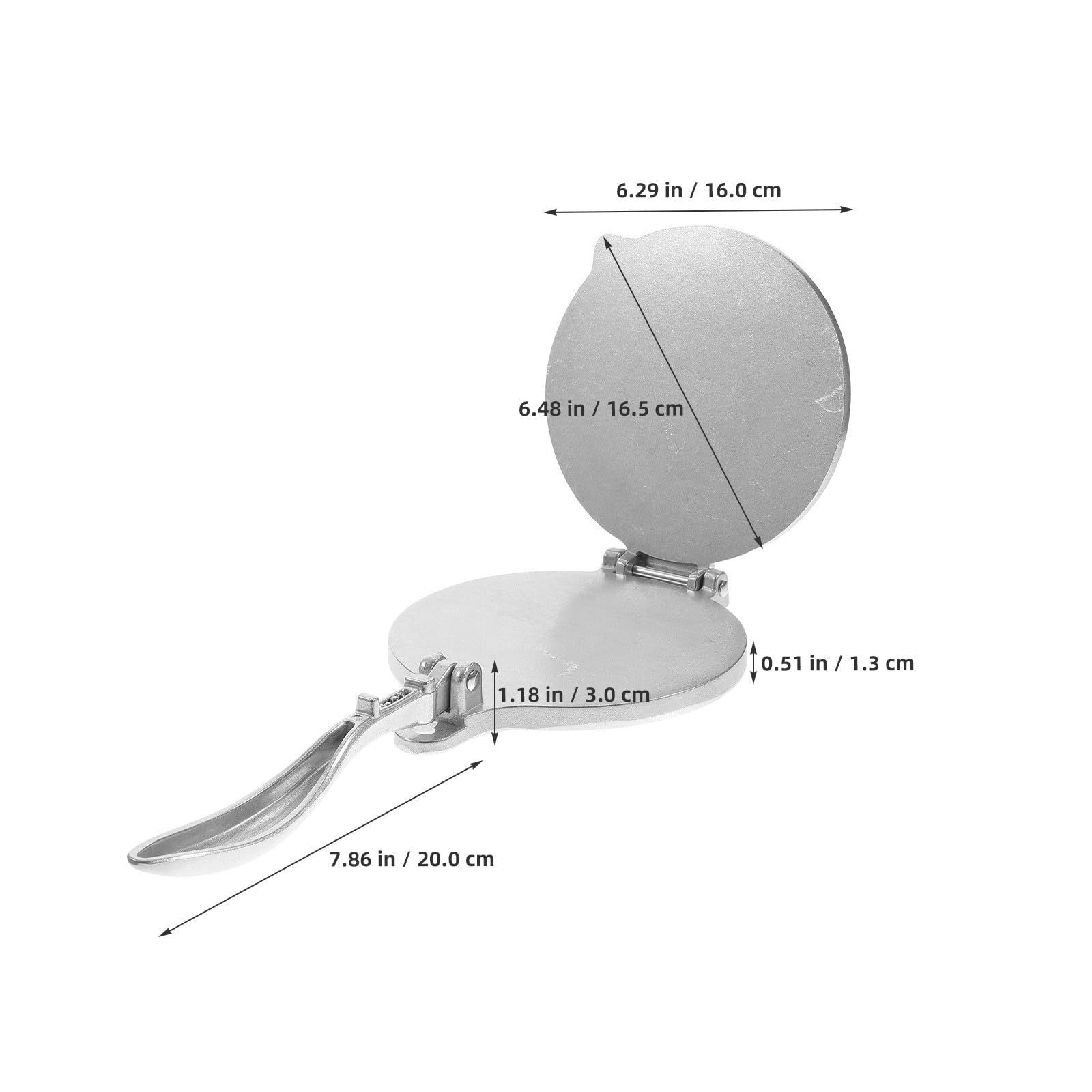 Prensa de Aluminio de Masa de Aleación Redonda para Cocina