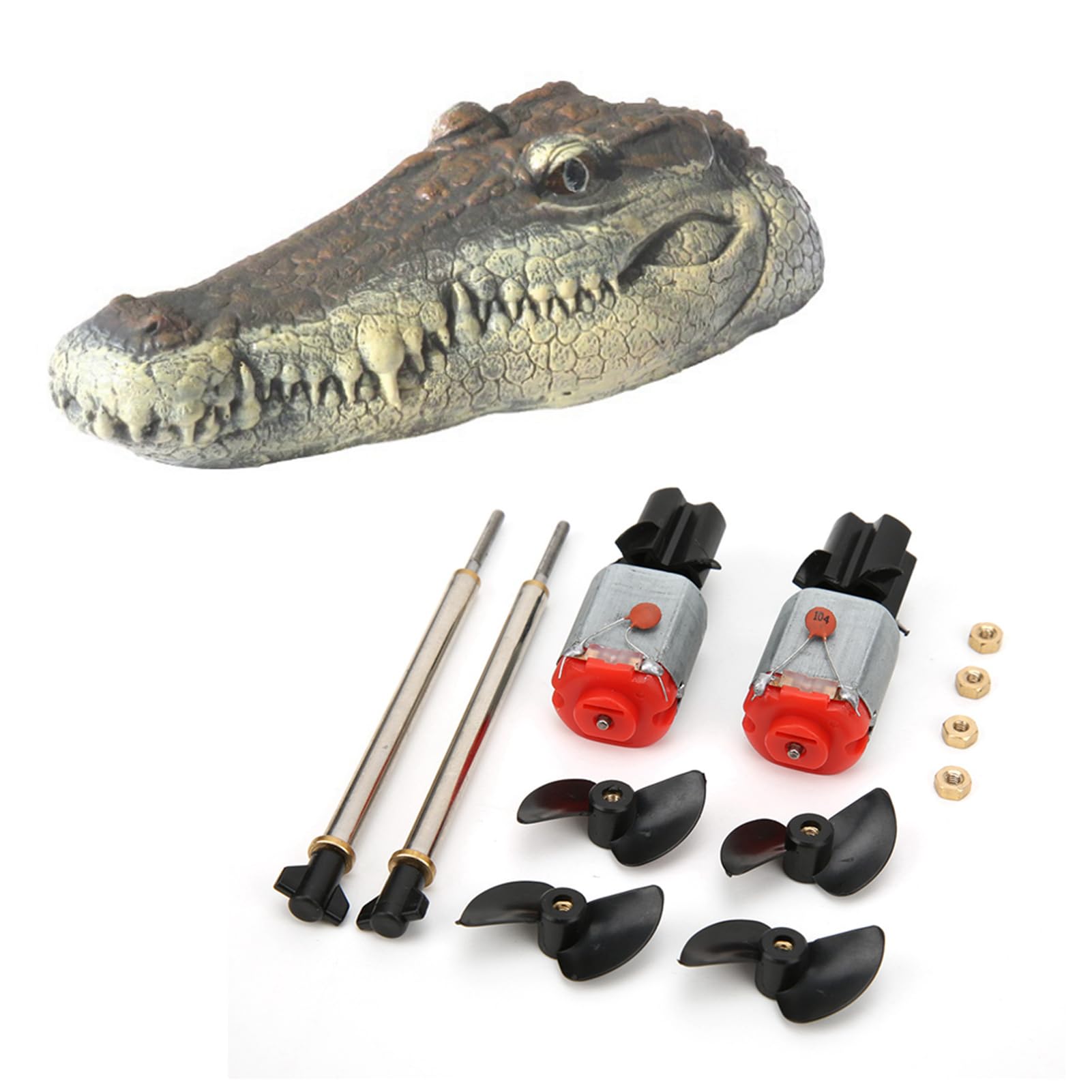 Lybunair Electric RC Crocodilian Boat Motor Propeller Accessory for V005 Electric RC Boat - Image 4