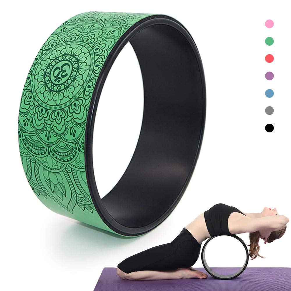 Rodillo Abdominal for Fortalecer el Torso y aliviar el Dolor de Espalda - Blue Gym Equipment,Anillos de Yoga