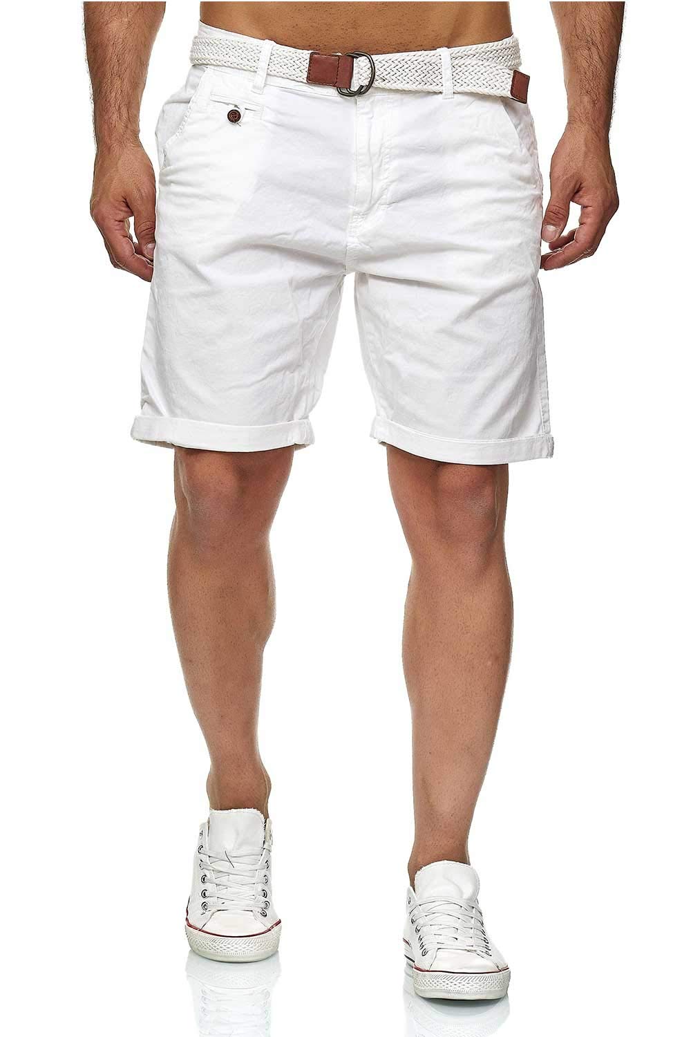 Indicode Conor Pantalones cortos de algodón para hombre