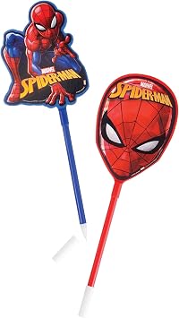 Spider-Man Webbed Wonder Pens - 3.25"- 4.25" x 11.25" Pack of 8 - Multicolor Plastic Marvel Pens - Perfect for Marvel Fans, Ultimate Collectible & Creative Gift