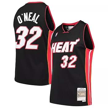 ウェア NBA MIAMI HEAT #32 O'NEAL Miami Heat Shaquille O'Neal #32 Basketball NBA Mitchell