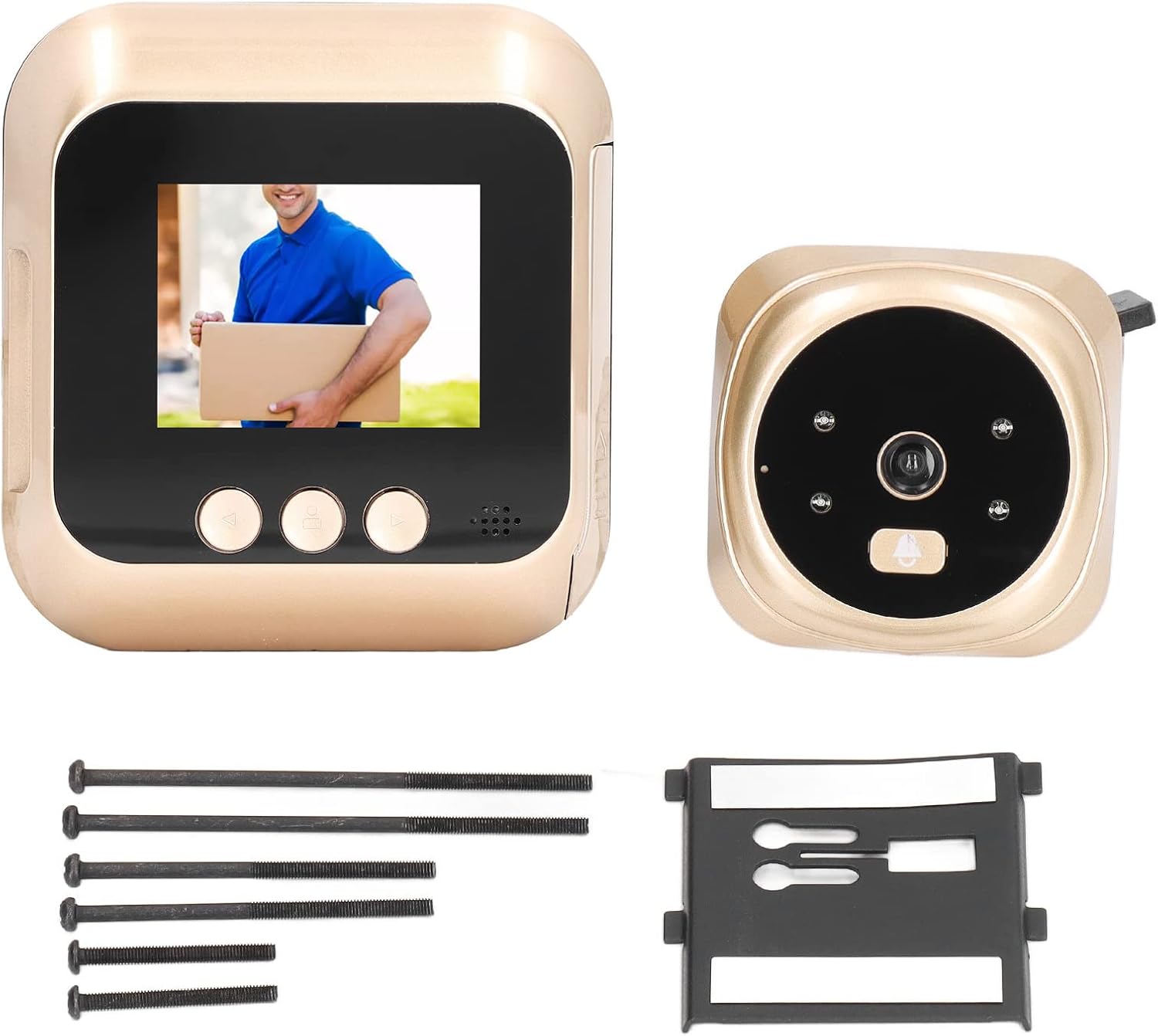 Digital Door Viewer, 2.4in Digital Peephole Camera LCD Display 135