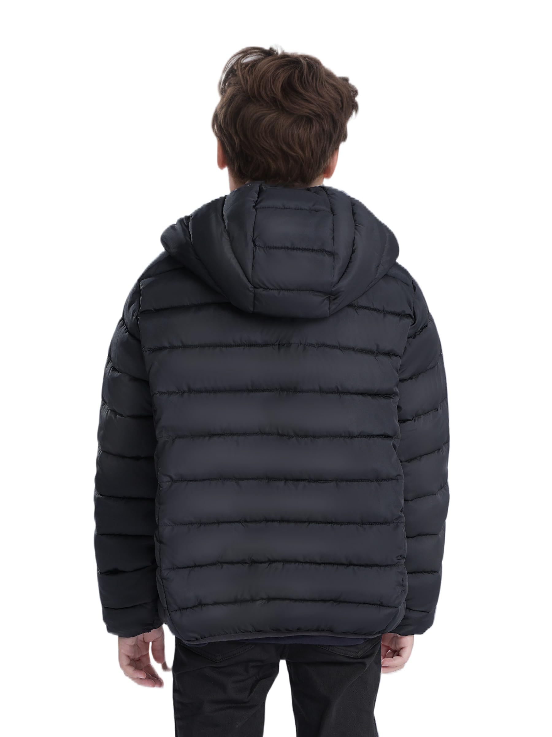 Sunny Sprout Jungenjacke mit Kapuze - Leichte Übergangsjacke für Herbst mit winddichten Ärmeln