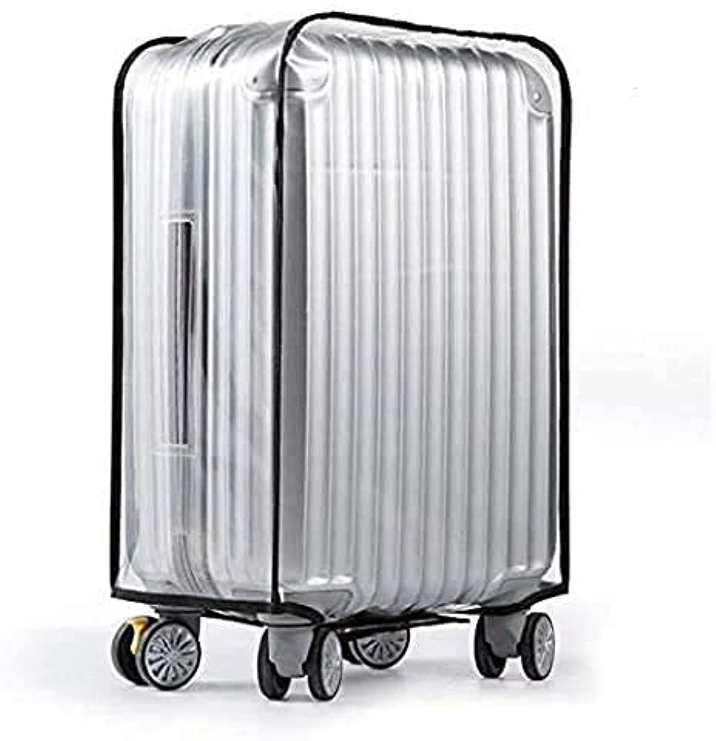NCTHERESA 1PCS Luggage Cover Suitcase Cover Transparent Protectors Case for ''18" (Small, Transparent)