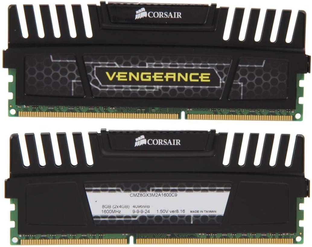 CORSAIR VENGEANCE CMZ8GX3M2A1600C9 PC3-12800 4GB×2 合計8GB