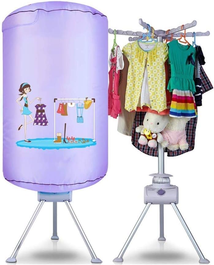 LKOIJ Portable Ventless Laundry Clothes Dryer Heater 900W
