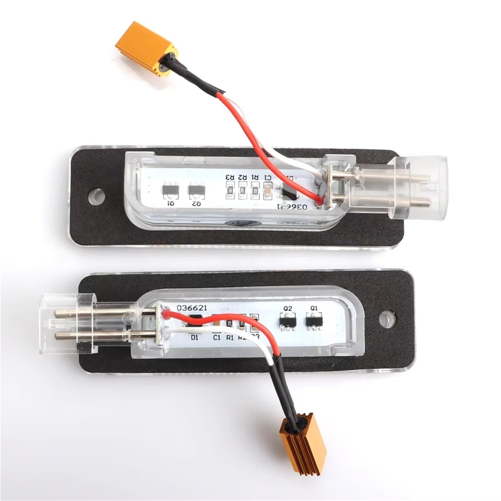 Luces Traseras Matrícula Para Serie 5 Para E34 Para 7 Para E32 Luz De Matrícula LED Lámpara Ahorro Energía Alto Brillo