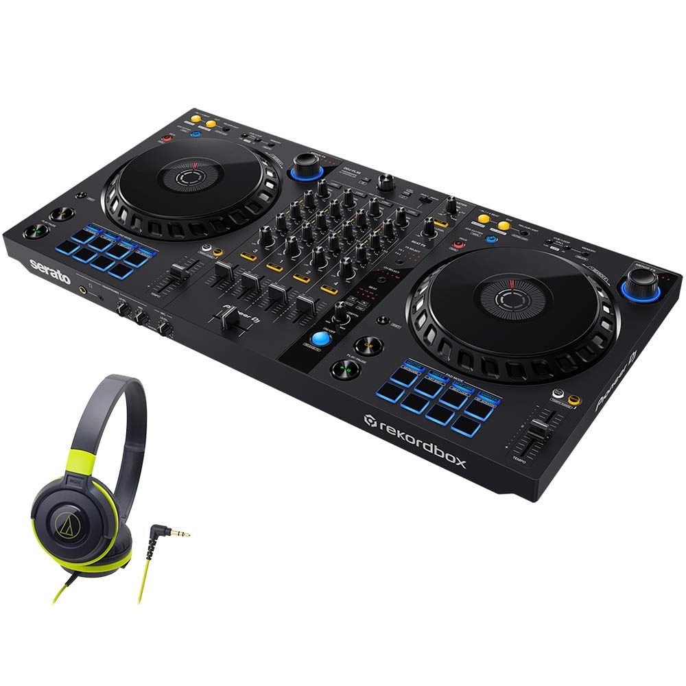 DJコントローラー ヘッドフォンセット Amazon | Pioneer DJ DDJ-FLX6＋選べるヘッドホンセット ブラック