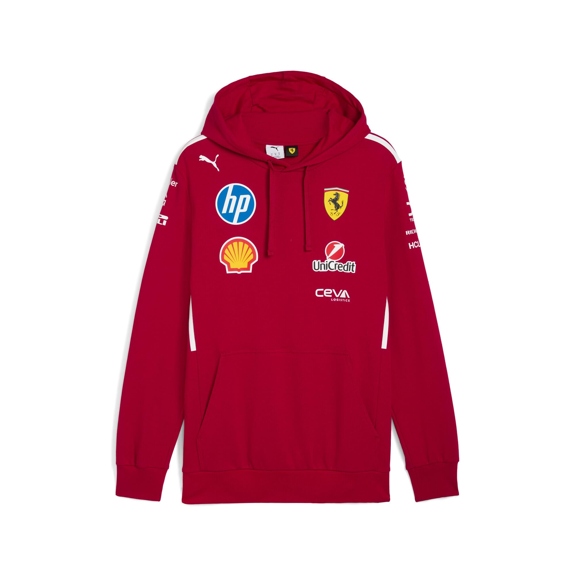 PUMA Scuderia Ferrari F1 2025 Team Hoodie - Red - Size: XXL