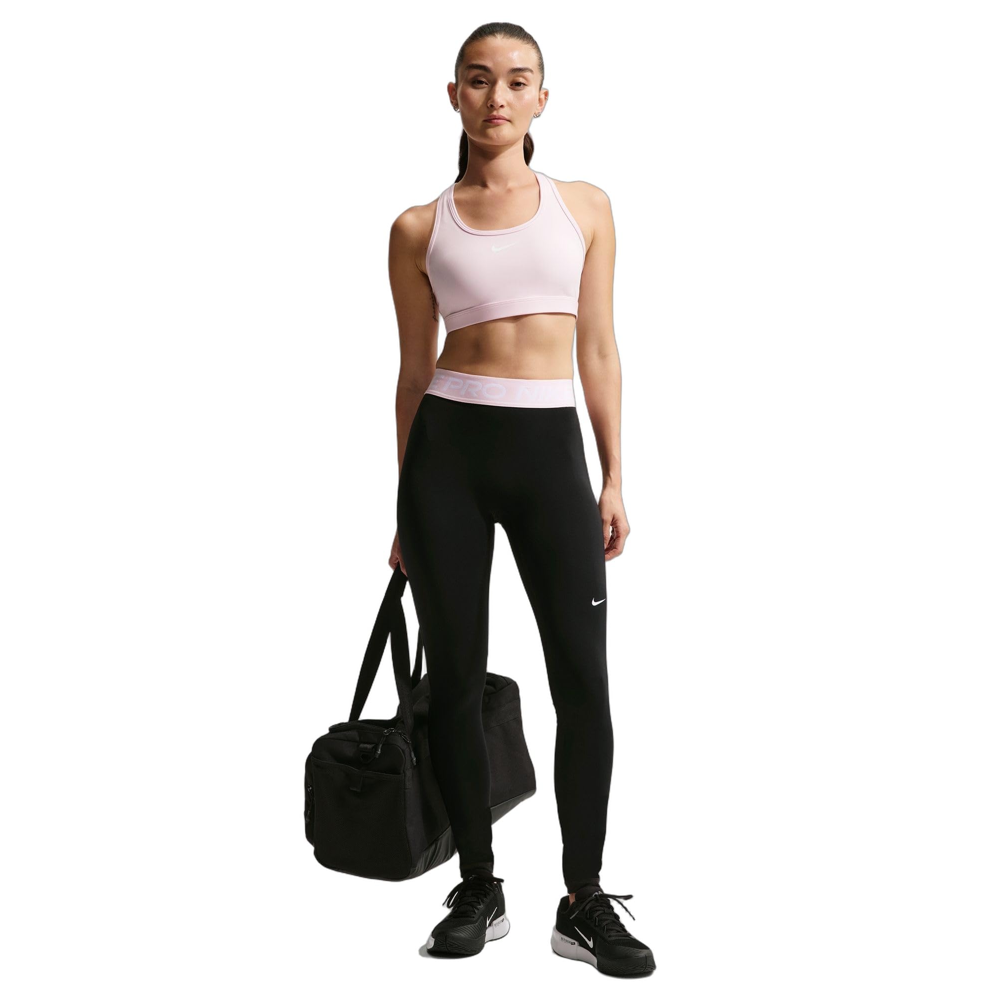 NIKE Nike Pro Leggings In Voller Länge Mit Mittelhohem Bund Für Damen - Leginsy Kobiety