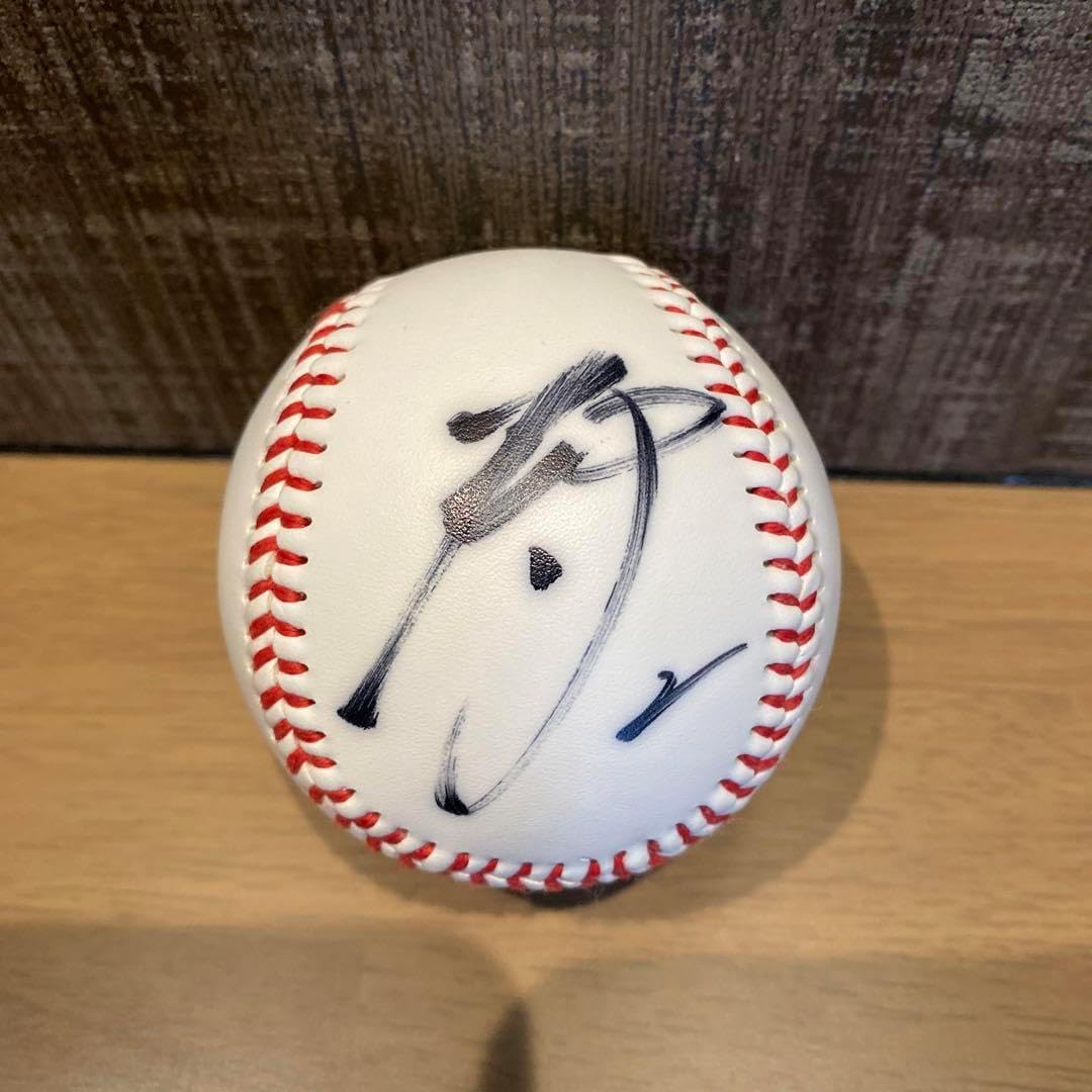 杉谷拳士 実使用バット、直筆サインボール セット