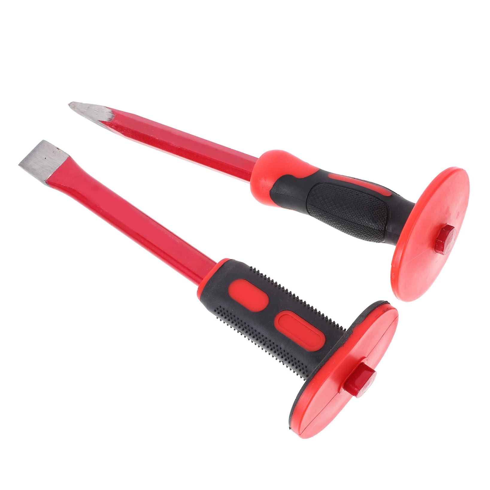 Set de Burins de Maçonnerie 300mm, Acier Chrome-vanadium, 2 Pièces