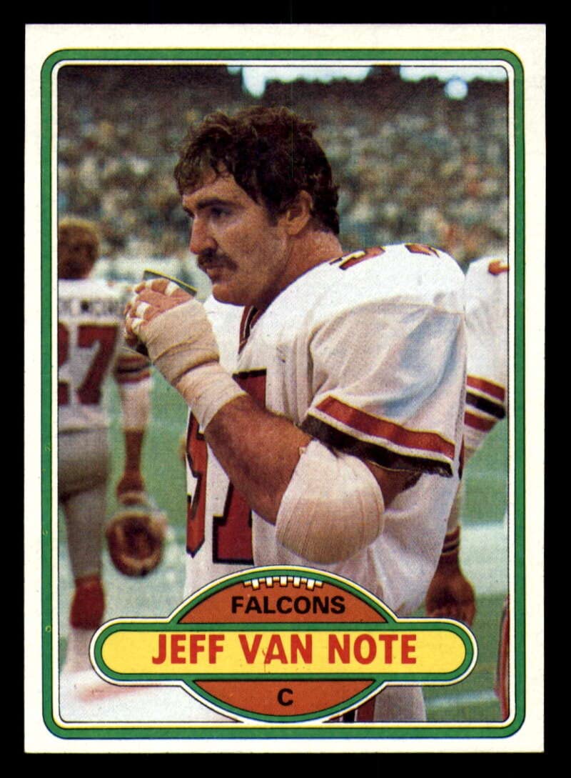 Amazon.com: 1980 Topps #232 Jeff Van Note Atlanta Falcons NFL