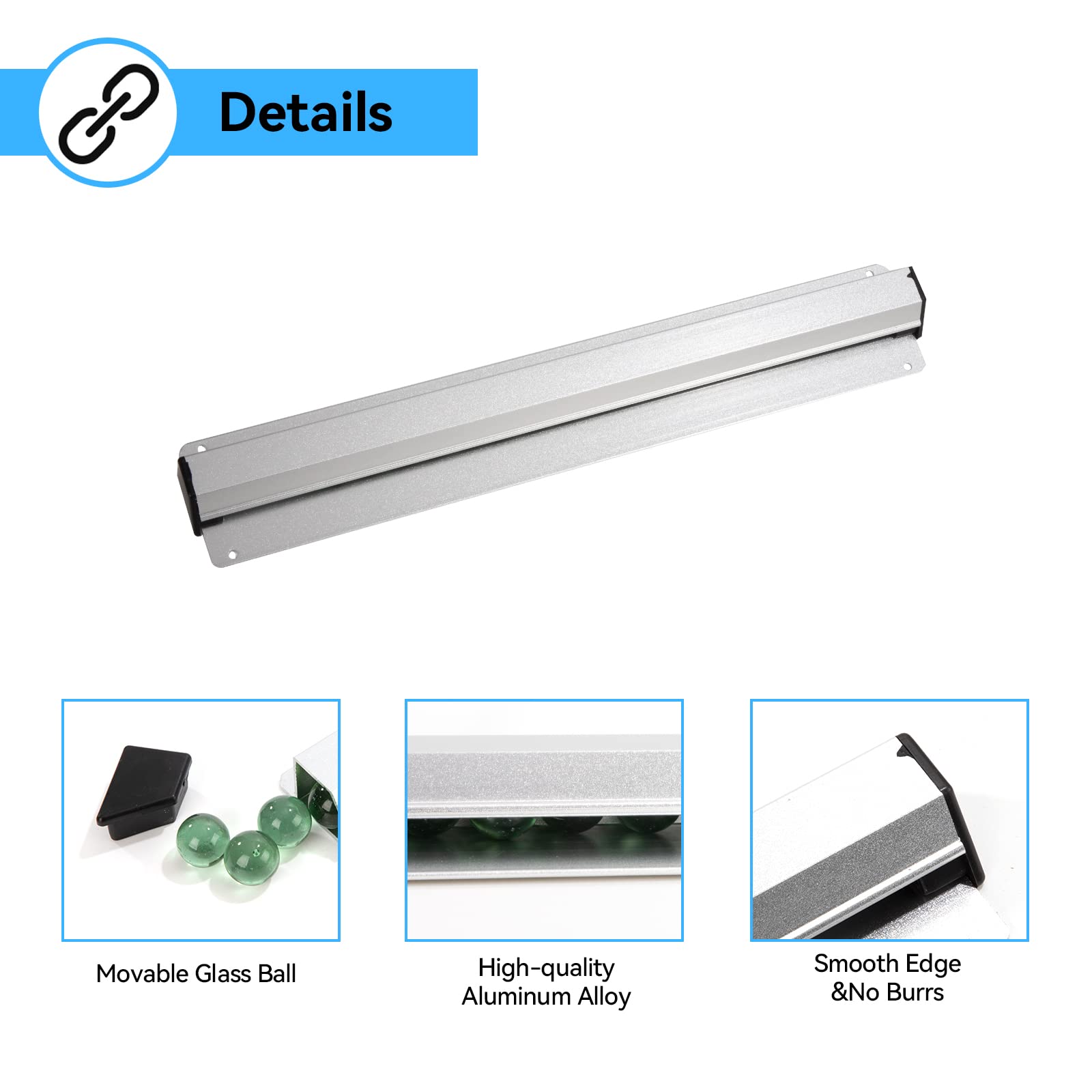 EuAcesry Porte-Bons De Commande Antirouille, 30CM Porte-Commande Porte Fiche, Restaurant Purchase Order Holder, Order Holder Kitchen Wall Installation For Receipts Checks