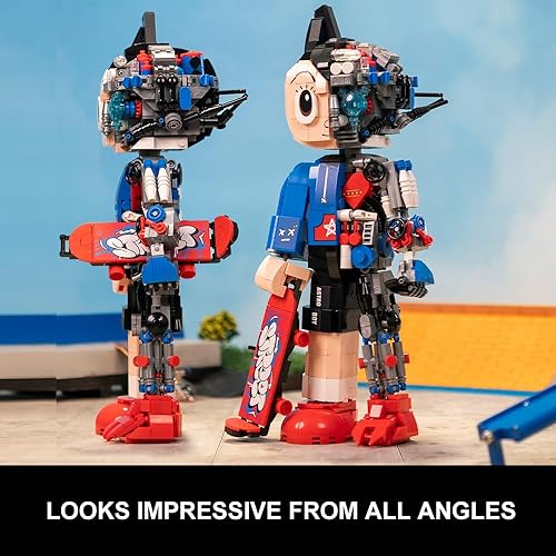 Miniatura 2 de BRICKKK Astro Boy - Juego de construcción para adultos, Astro Boy - Kit de construcción de figuras de acción, bloques de construcción de anime