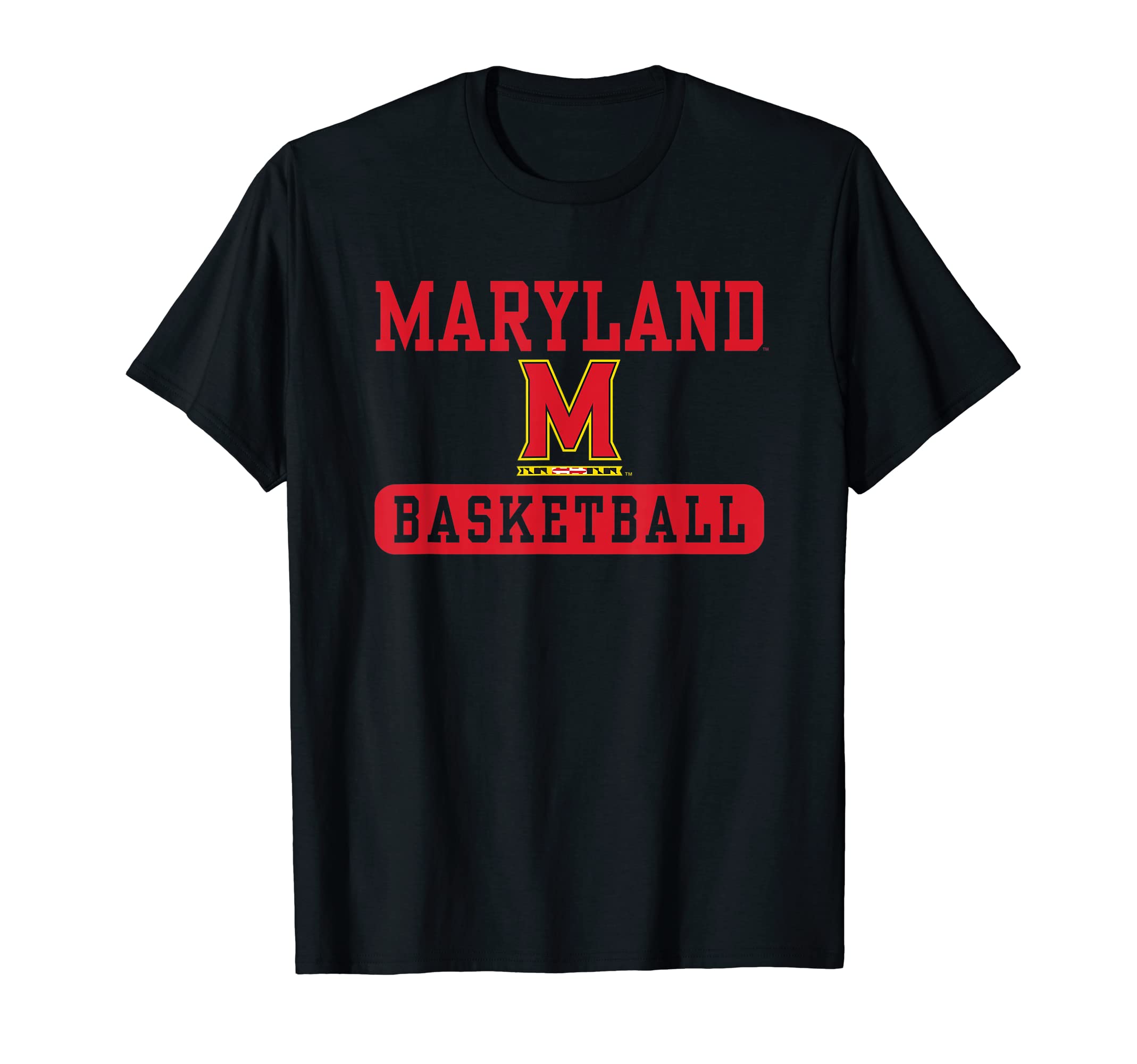 Maryland Terrapins Basketball Logo Officially Licensed T-Shirt