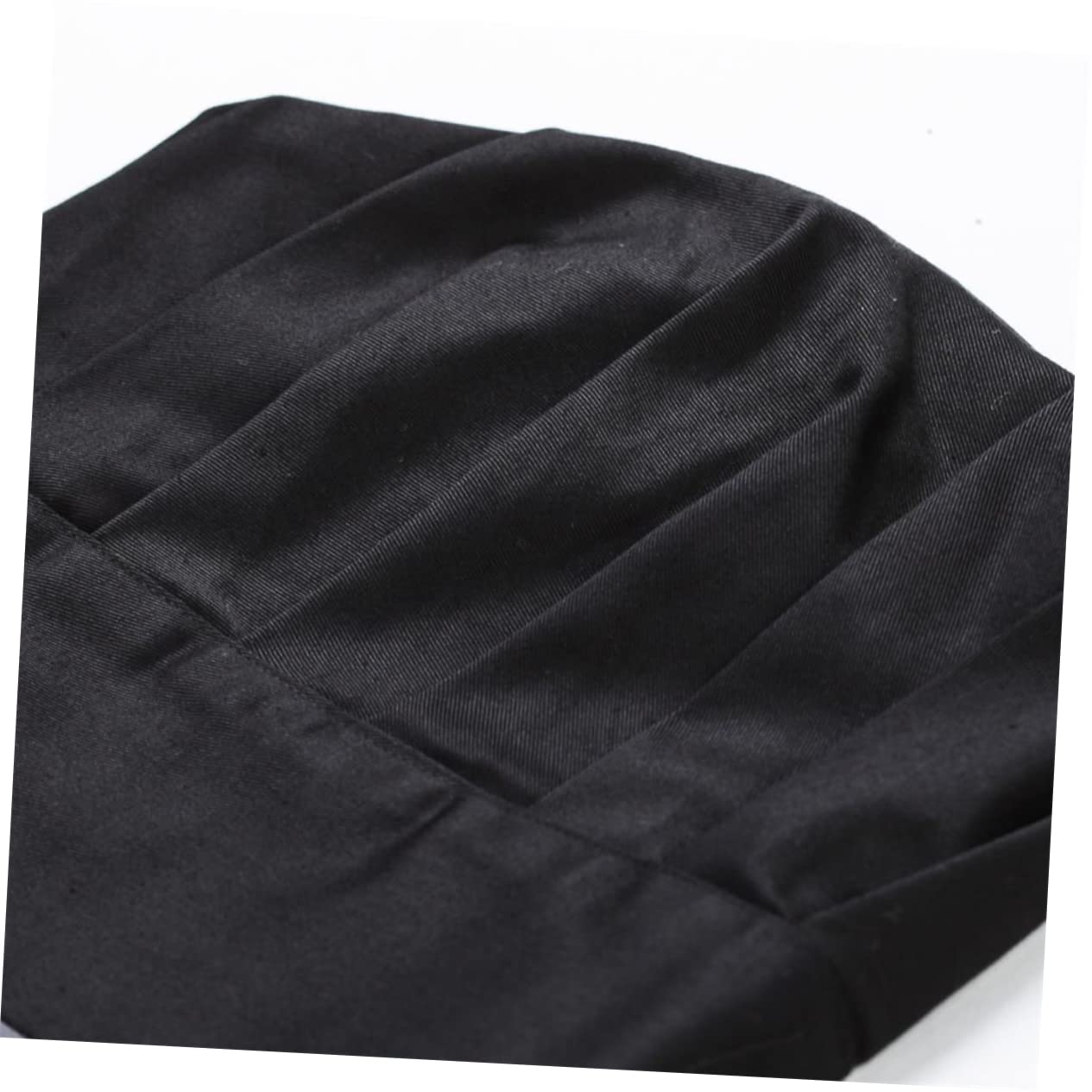 PartyKindom Adjustable Hat Unisex Restaurant Cap Soft Breathable Blend for Comfortable Wear for Kitchens Cafes and Catering Events Black