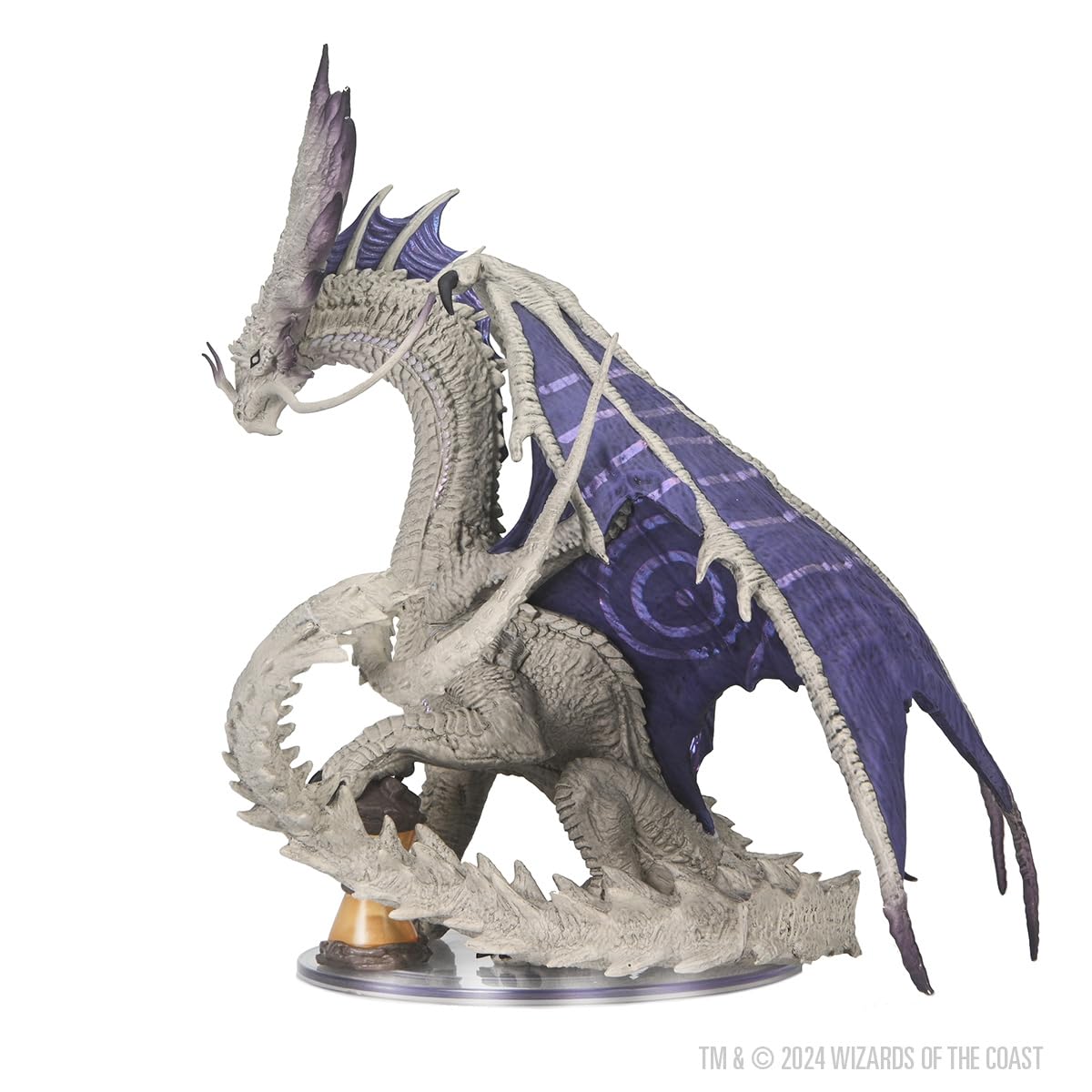 WizKids D&D Miniatura Drago Del Tempo Adulto – Dipinto A Mano – Icons Of The Realms: Planescape