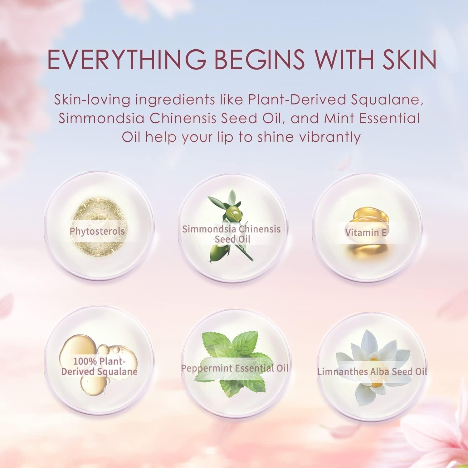 CATKIN Moonlight Lip Balms for Lip Skin Care and Lip Treatment Natural with Vitamin E for 6h Moisture Care Color Change Lip Balm - Image 4