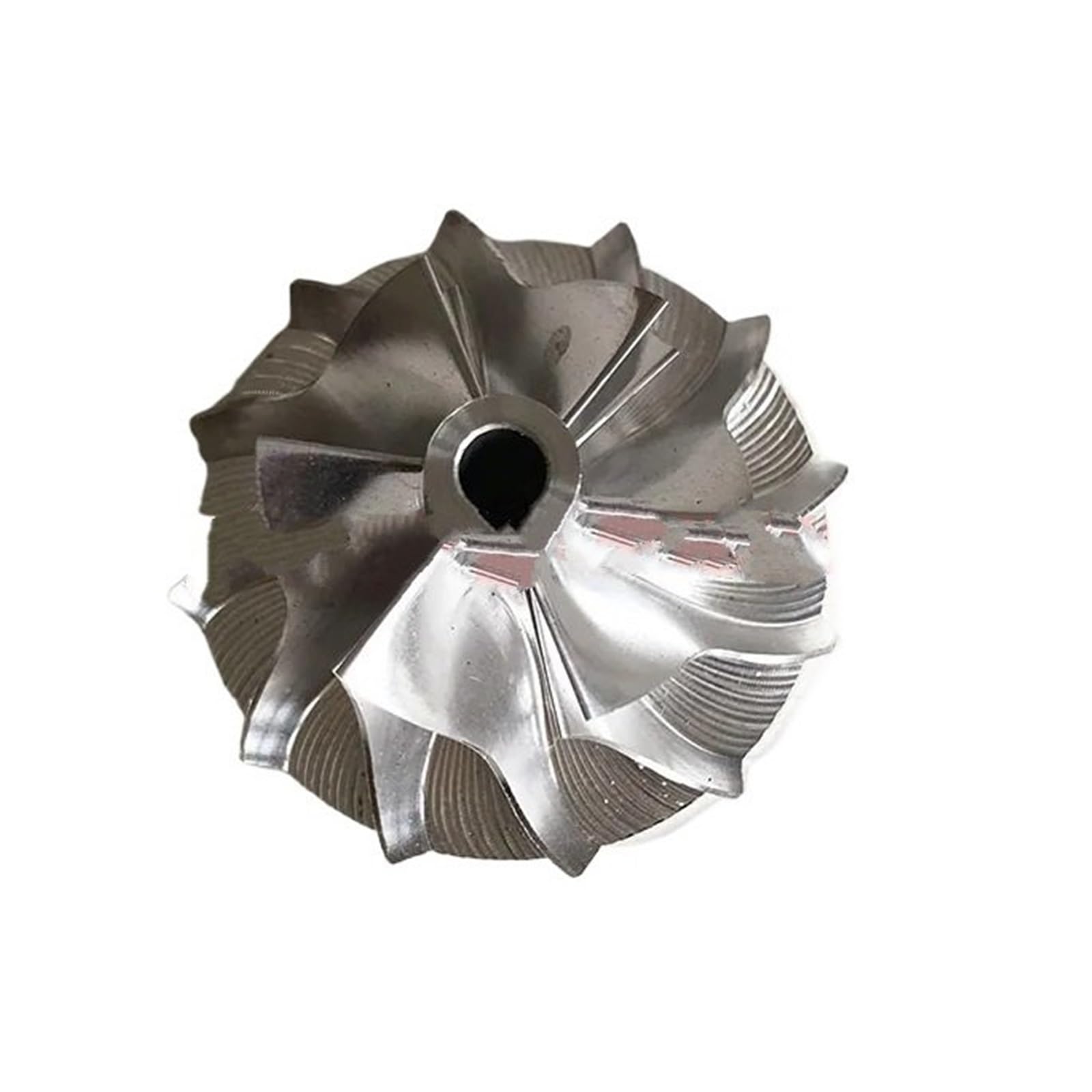 Turboladers KP31 24,10/35,00 mm 6+6 Schaufeln Turbofräsen/Aluminium 2618/Billet-Kompressorrad