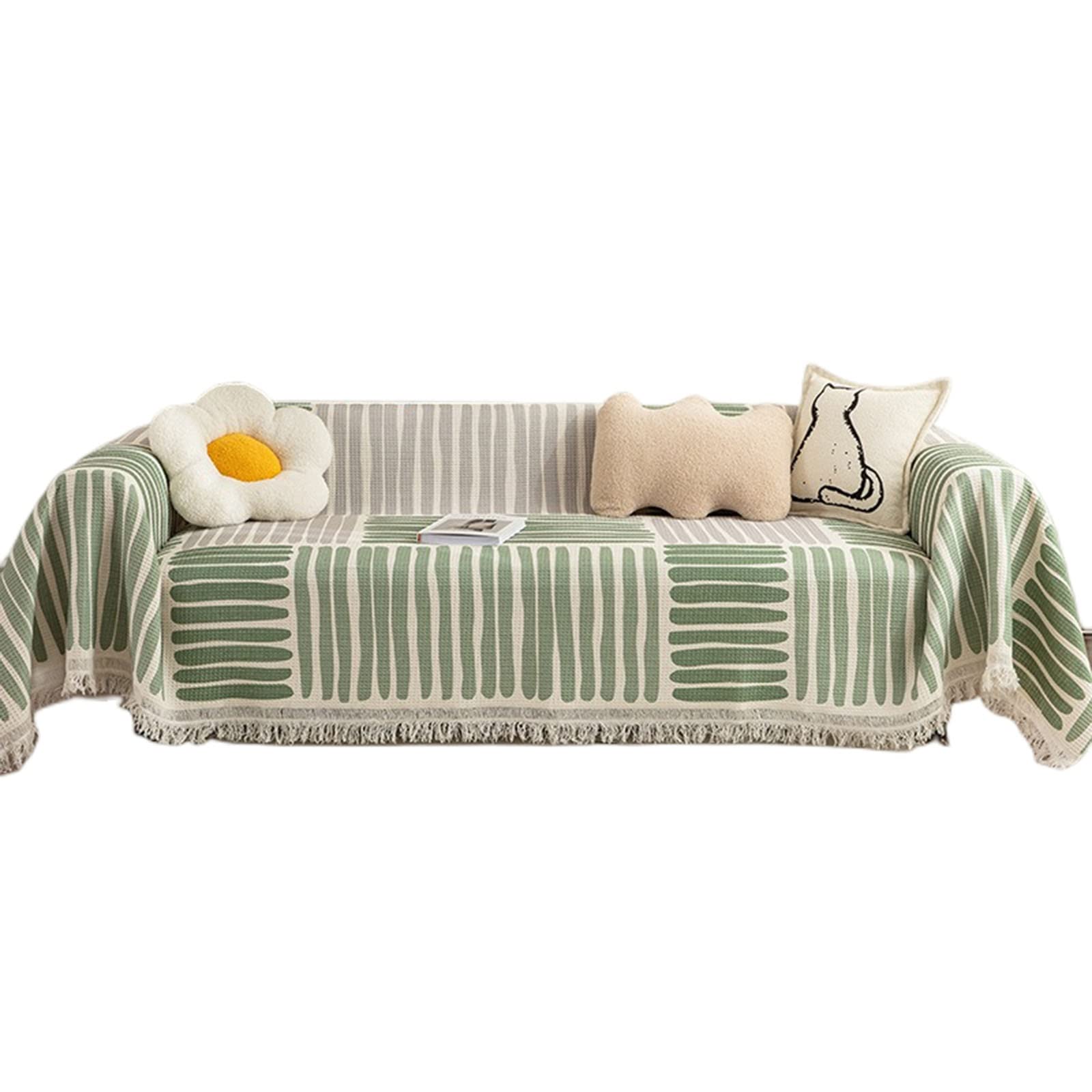 Housse de canapé décorative pour un salon chaleureux en famille 180x280