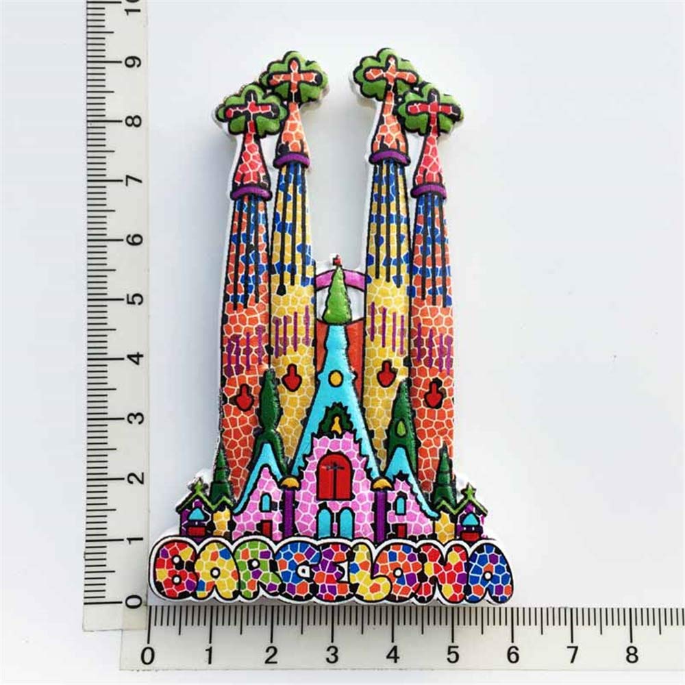 La Majestuosa Catedral De La Sagrada Familia En Barcelona, España, Es