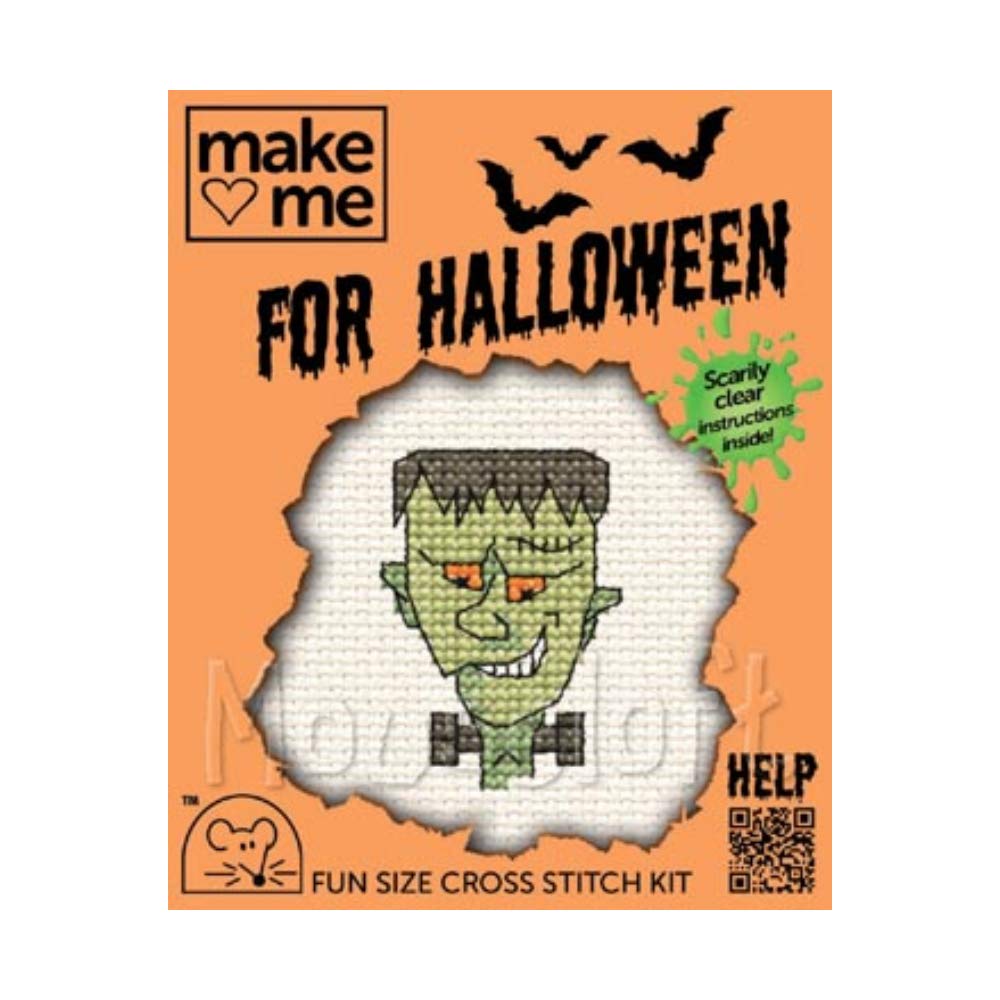 Mouseloft Stitchlets 'Make Me For Halloween - Frankie' Cross Stitch Kit