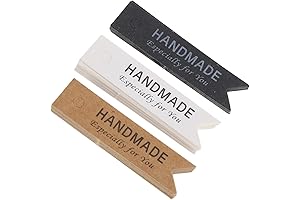 COHEALI 45Pcs Handmade Paper Tags: Stylish and Practical Candle Adornments