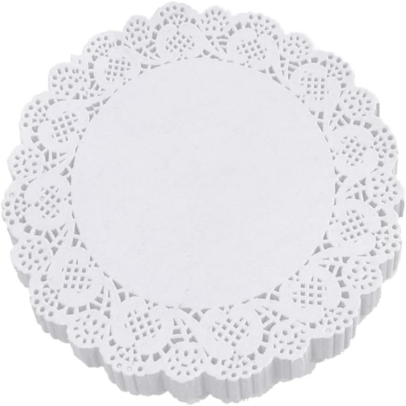 LBIHHNQ 250 Pieces Paper Doilies,Cake & Dessert Trays,Round Paper Placemats, Assorted Sizes, Lace Paper Doily for Decorative Serving (9.5inch)