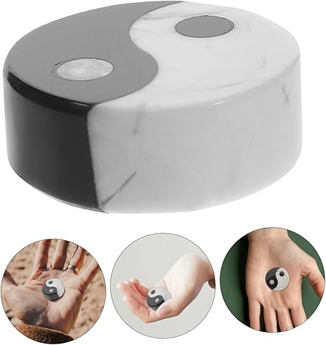 Miniatura 2 de STOBOK Manejar regalo religioso Estatua de Feng Shui Cosas de energía Escultura de Feng Shui Escultura de riqueza Escultura Yang Beads Prosperidad