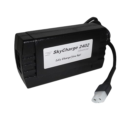 2402 Advanced Charger for Bruno Stair Lift Stairlift SRE-1540, SRE-1550, SRE-2000, SRE-2010 Elite, CRE-2110 Curved, CRE-2100, SRE-2750 Models; Replaces OEM-2402, BCR-24018