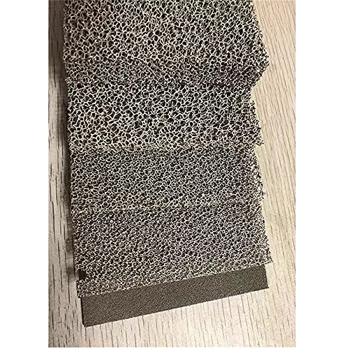 3 Pieces (200×200×2mm) Foam Nickel,Nickel Foam Super Capacitor-Specific Ni-Foam, Battery-Grade Foam Nickel (110PPI)