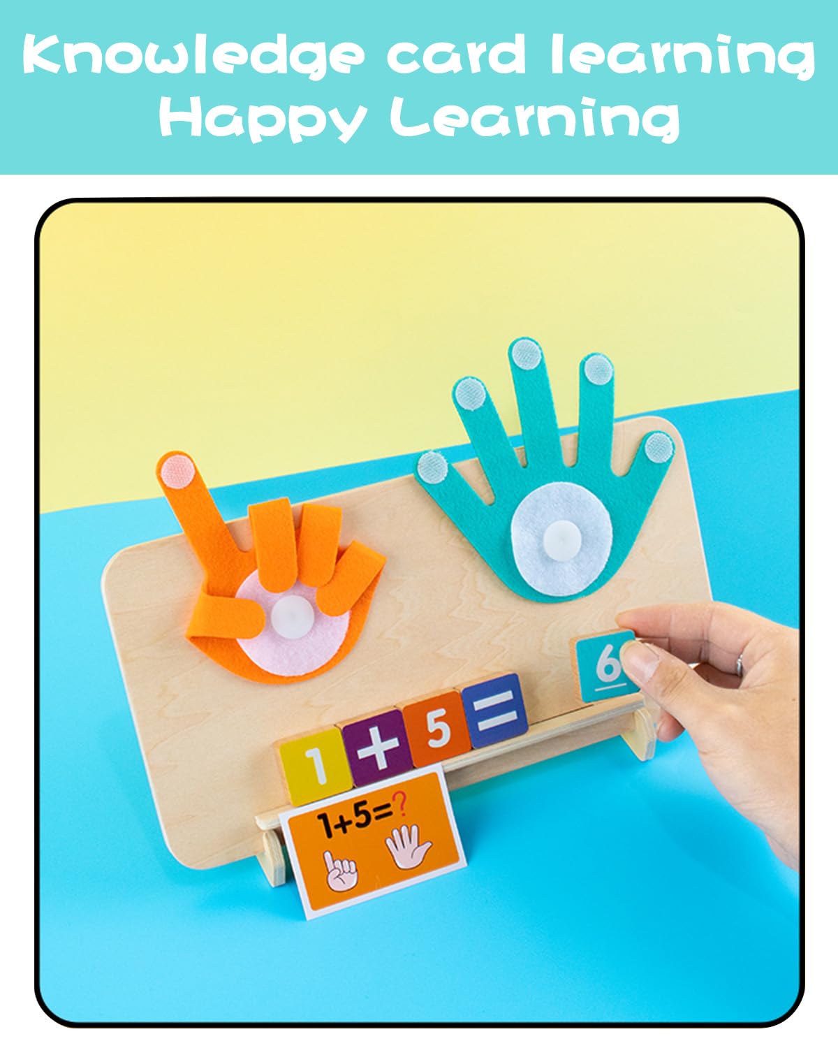 Gioco educativo per pre-scolastici (2-4 anni) : Materiale matematico manipolabile ad valore educativo, cubi per il conteggio, gioco Montessori per ragazzi/ragazze (3-5 anni) – Regali di compleanno
