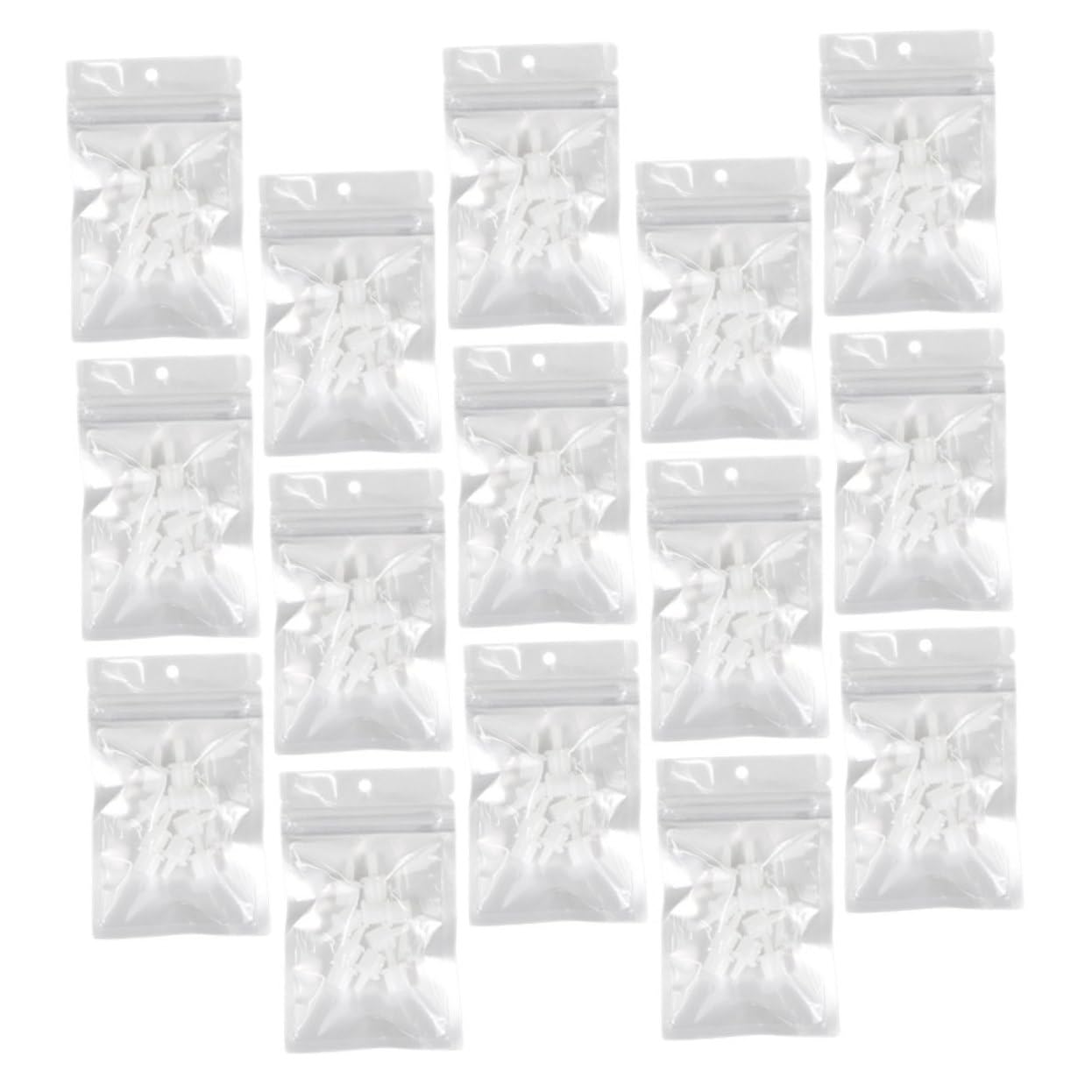 Gogogmee 100pcs Bottle Tips Replacement Caps for Applicator Nozzle Replacement Tips Extended Eyelash Extension Mouth Seal Lightweight and Sturdy Pc Material