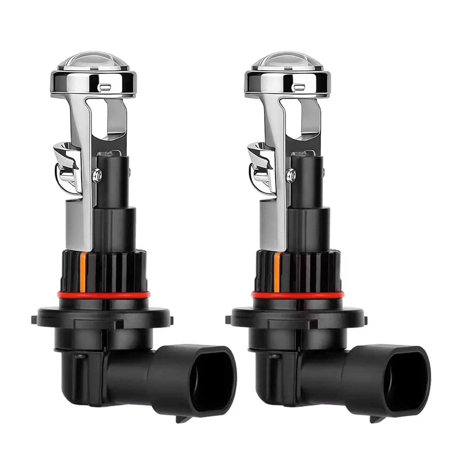Faro Moto H7 LED Lente per proiettore Faro per auto Canbus 60000LM 500W Auto h7 Lampadine 3570 CSP Turbo Luci per moto