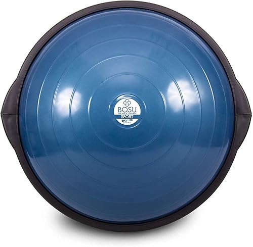 BOSU Entrenador de equilibrio deportivo, tamaño de viaje que permite un fácil transporte y almacenamiento, 19.7 in,