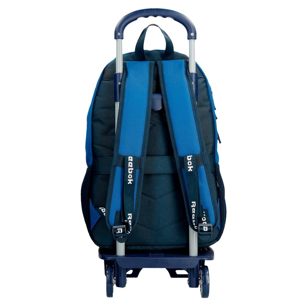 Reebok Atlantic Mochila Escolar, Azul, 31x44x15 cms