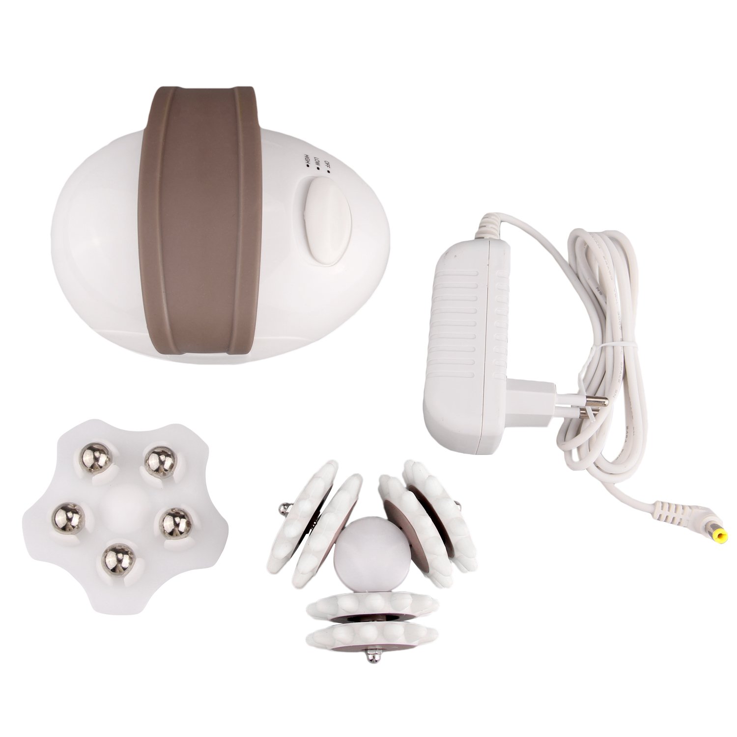 Vococal® elektrisches Anti-Cellulite-Massagegerät, Anti-Cellulite, 3D-Massagegerät, Anti-Cellulite, Mini Roller für den kompletten Körper, 15 W
