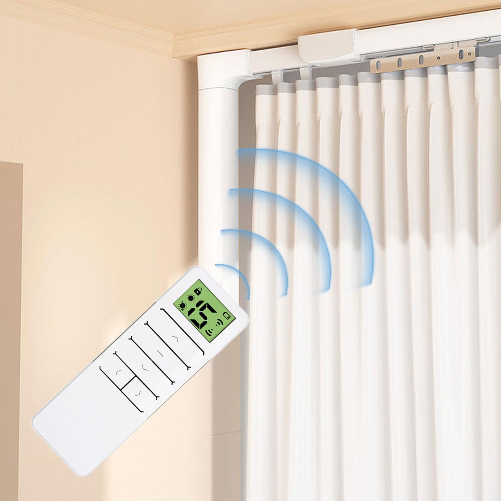 Telecomando per Tende Telecomando Elettrico per Sistema di tendaggi Controller Motore per Tende elettriche per Tende da Balcone per Camera da Letto