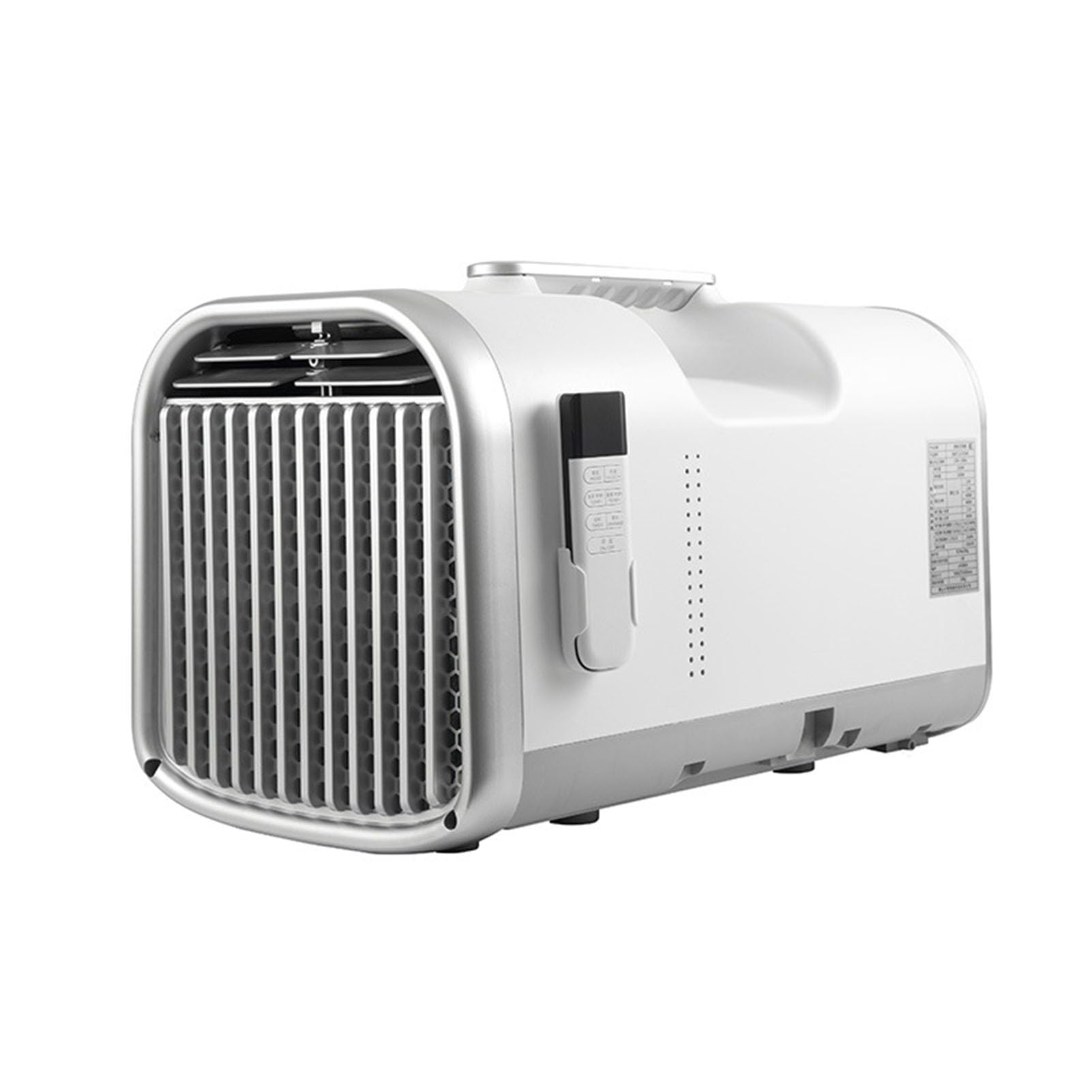 SenhE 4400 BTU Portable Tent Air Conditioner, Handle Design Easy Carry with Self-Evaporating No-Drain System, 42dB Low Noise for Camping Rv Fishing Pet House Cooling