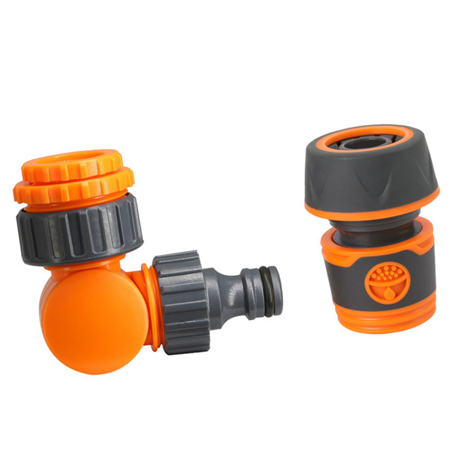 Flexible Swivels Water Tap Connector Garden Hose Connector Water Pipe Joint for Watering Irrigation Easy to Use Quick Connecting Threaded Faucet Adapter