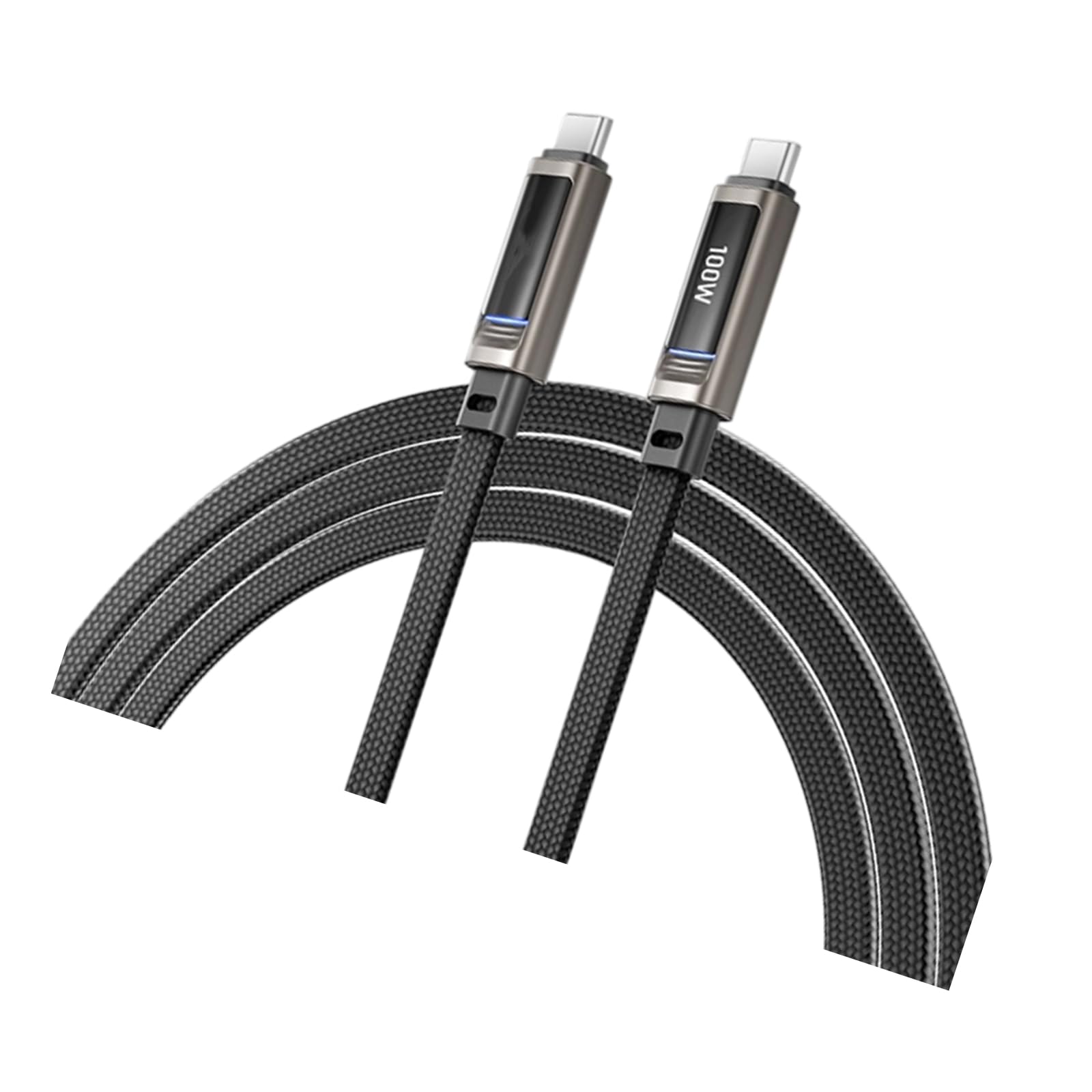 Ljmyy Heavy Duty Braided 100W Type C To Type C Fast Charging Cable Data Power Connector For Phone Quick Charging