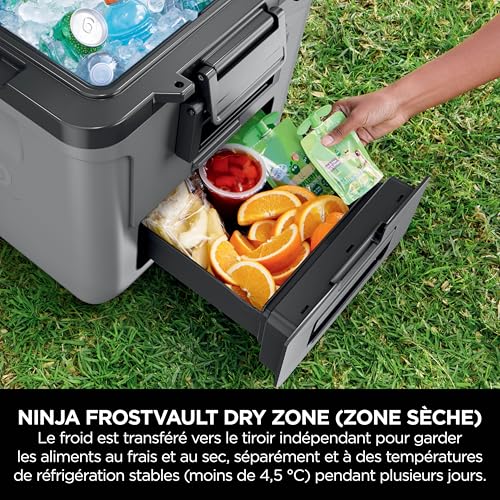 Ninja FrostVault 28 Glacière roulante avec zone sèche FB230EUGY - vue 8