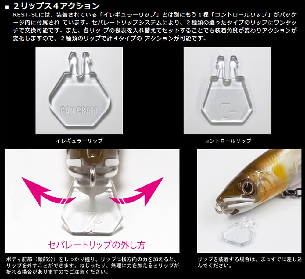 Amazon | ガンクラフト(Gan Craft) 鮎邪 REST128 SL #11 ワカサギ