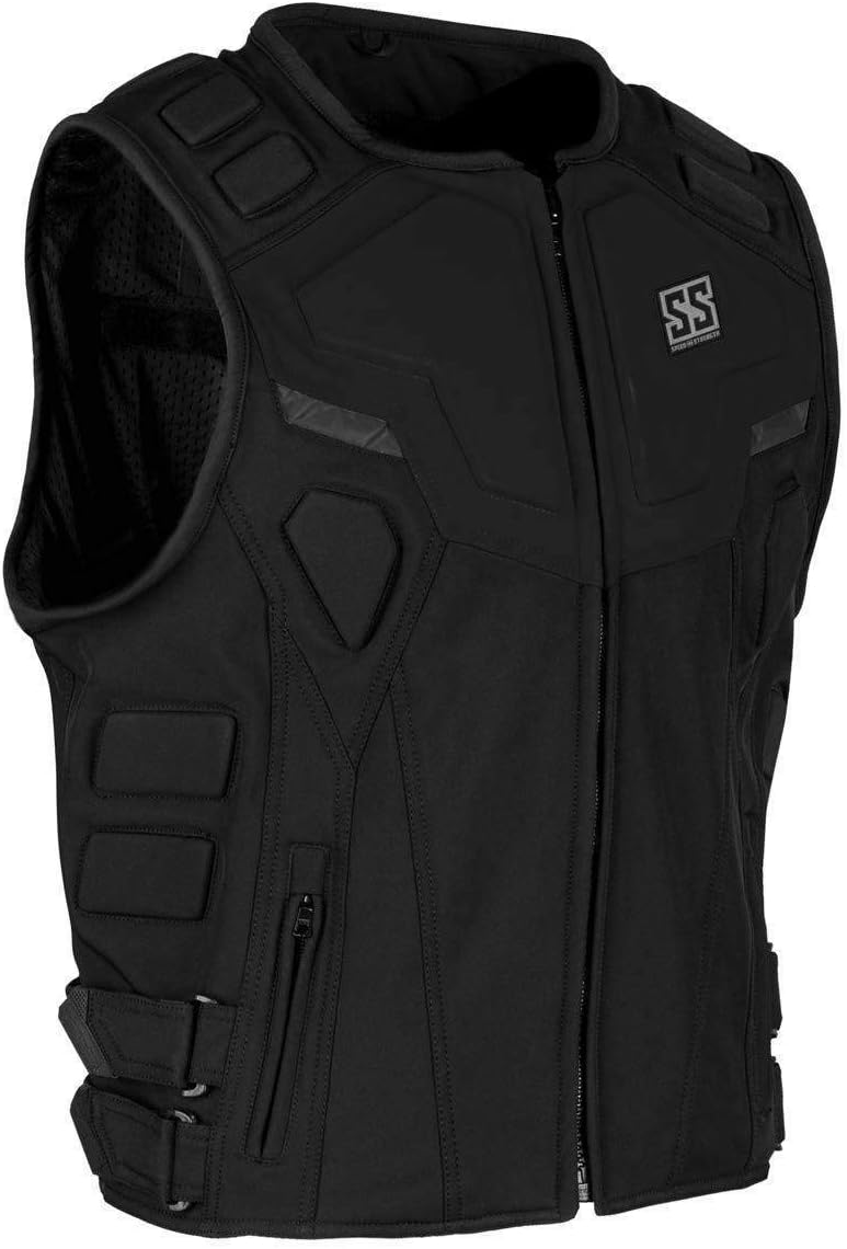 Speed and Strength 'Critical Mass' Men's Black Armored Vest - Small